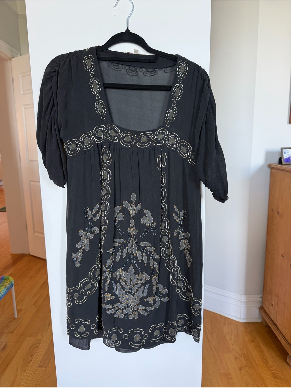 Beaded Black dress